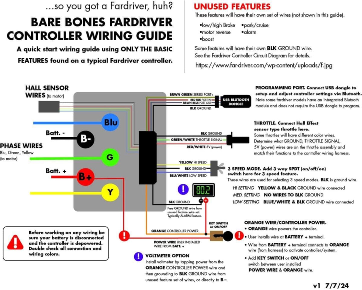 Upgraded Fardriver Controller For X1spark