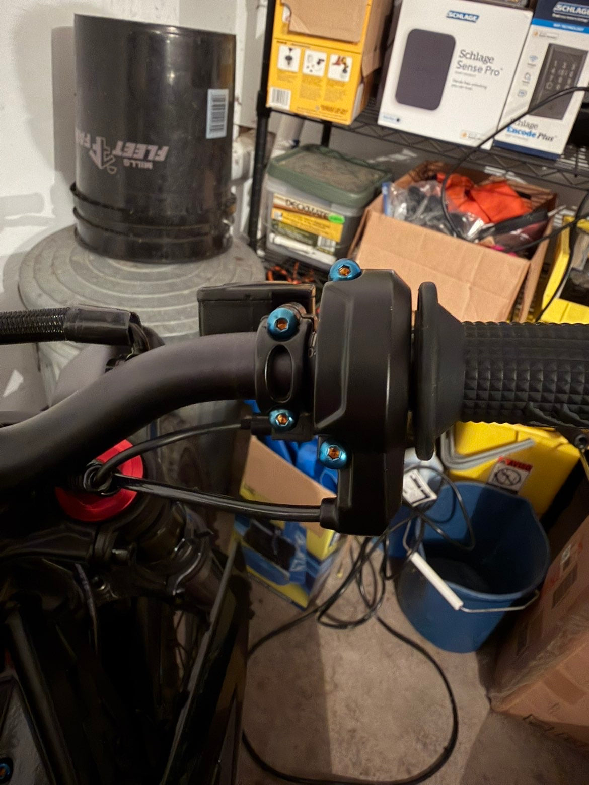 Surron throttle titanium