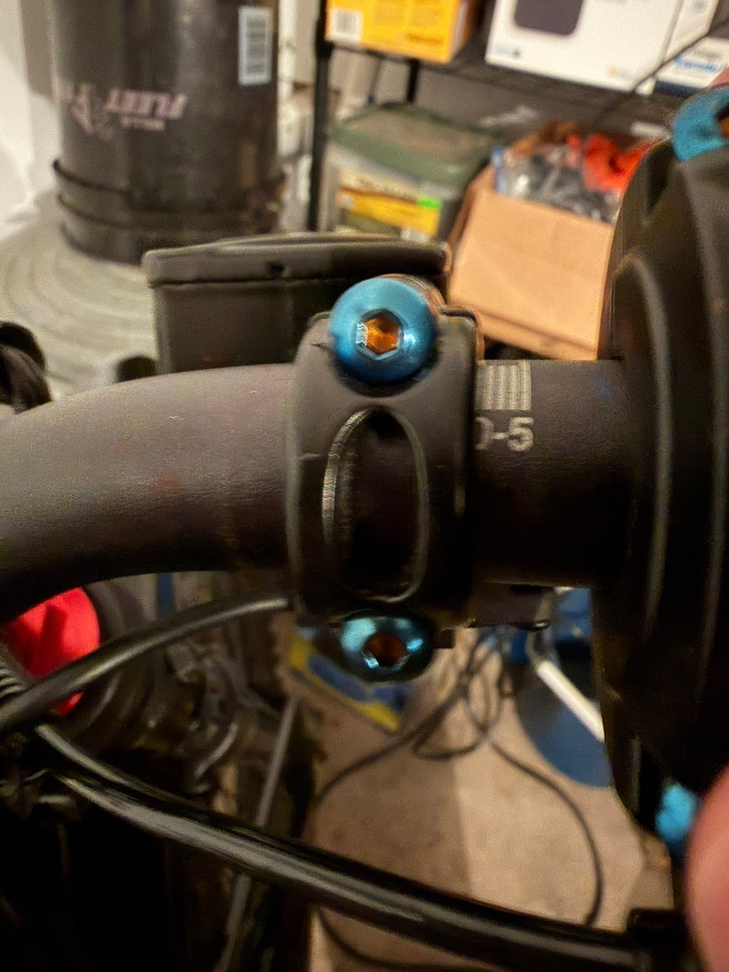 Surron throttle titanium