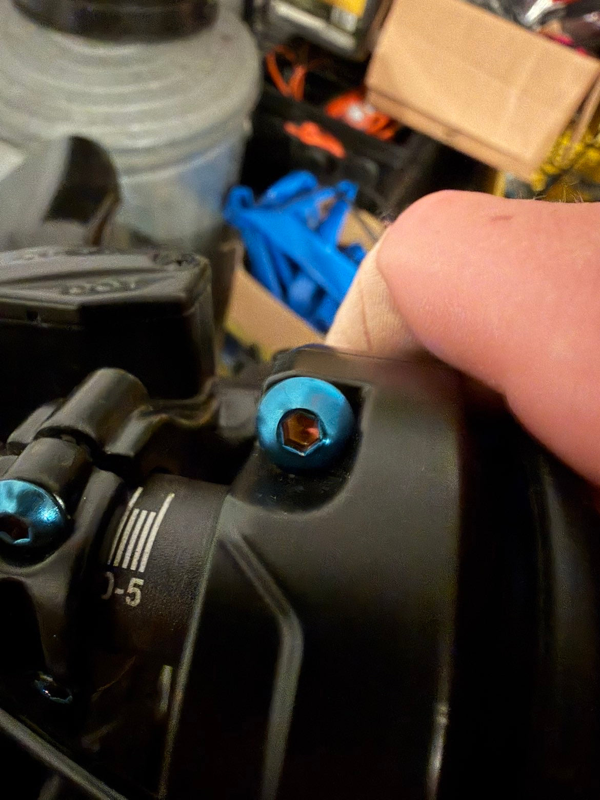 Surron throttle titanium
