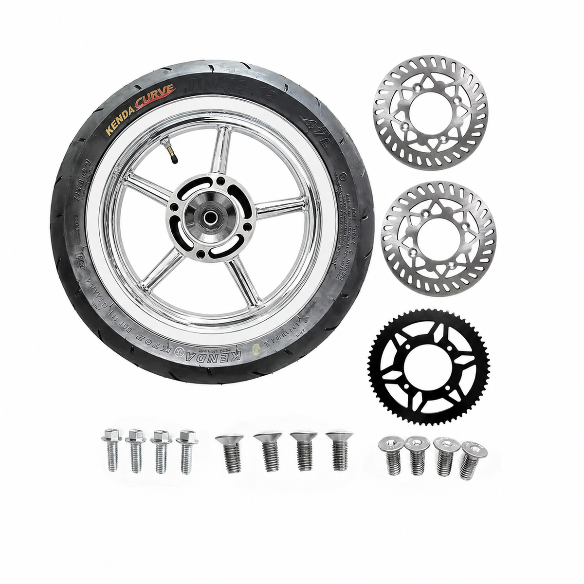 Yozma IN10 / Tuttio Soleil 01 Supermoto Wheel Set | FATTY