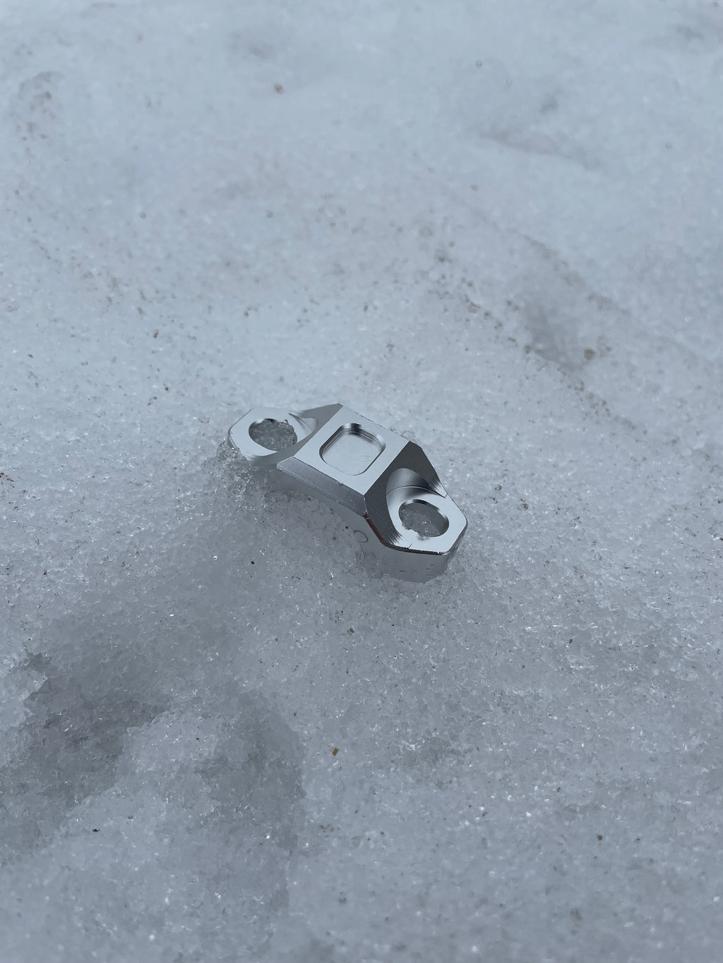 Chrome Cnc Brake Mount Pair