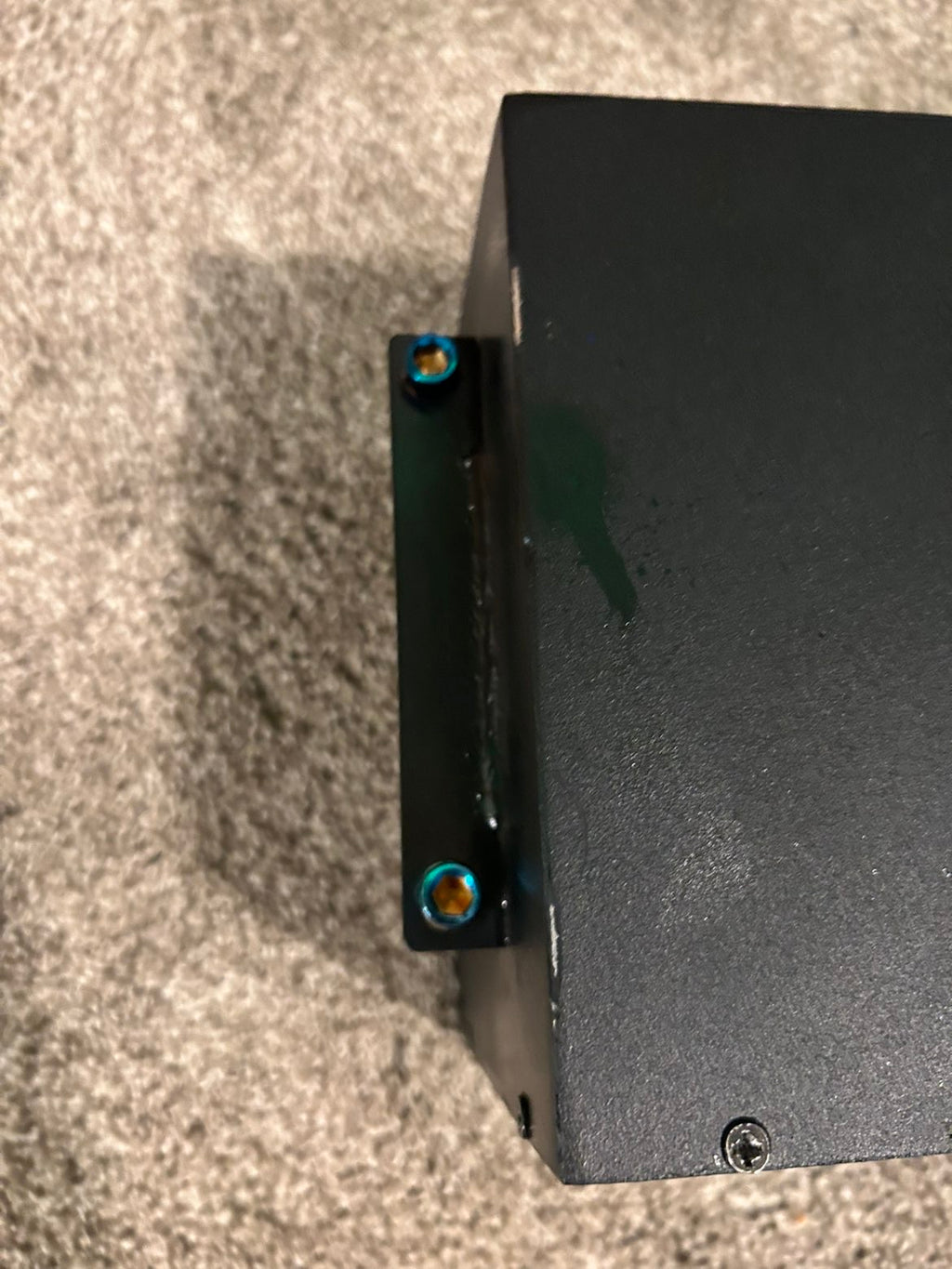 Battery titanium bolts