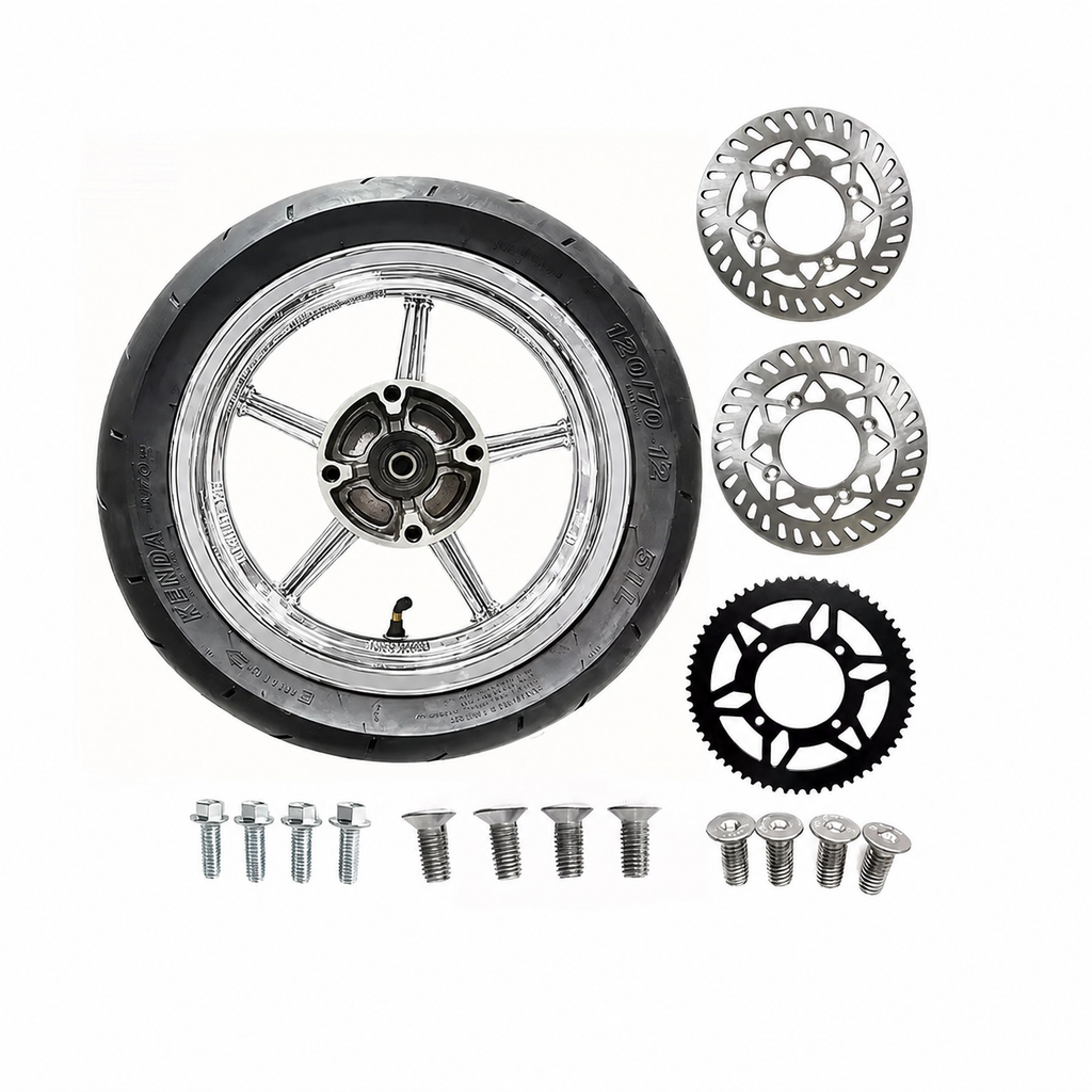 Yozma IN10 / Tuttio Soleil 01 Supermoto Wheel Set | FATTY