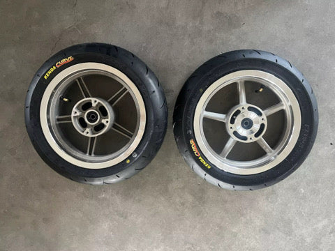 12 Inch Supermoto Wheelset for the Qronge X1 Spark