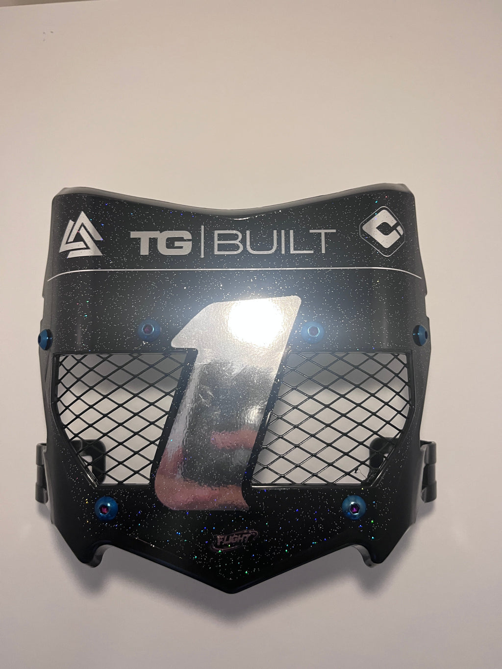 Titanium Vented Plate (Real plastic plate)