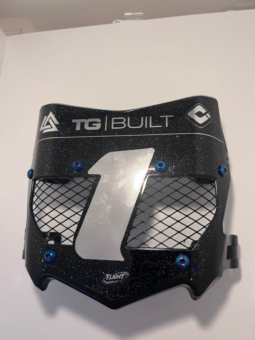 Titanium Vented Plate (Real plastic plate)