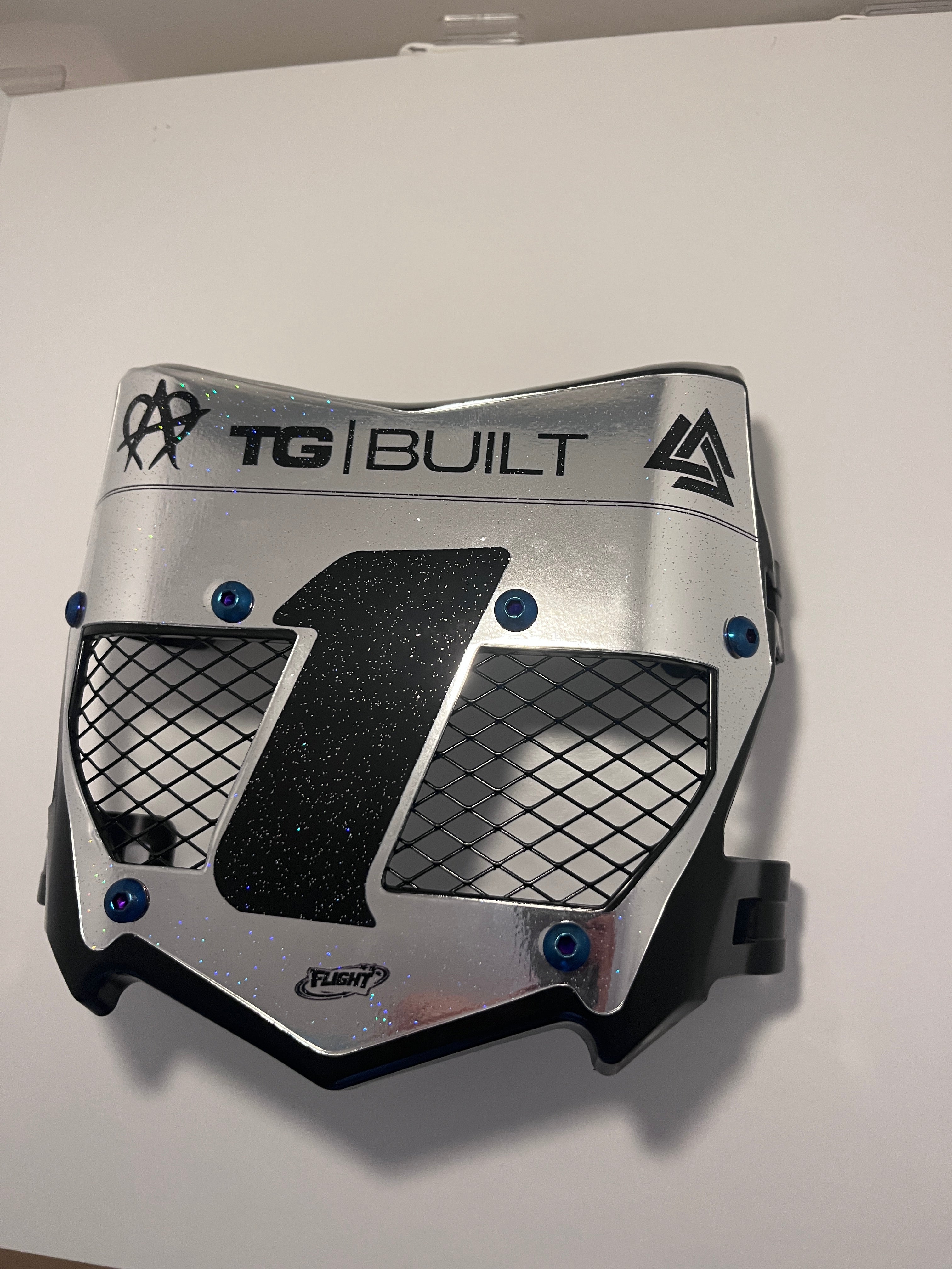 Titanium Vented Plate (Real plastic plate)