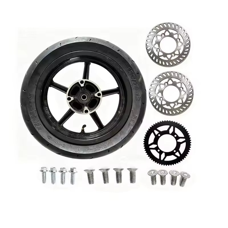 Yozma IN10 / Tuttio Soleil 01 Supermoto Wheel Set | FATTY