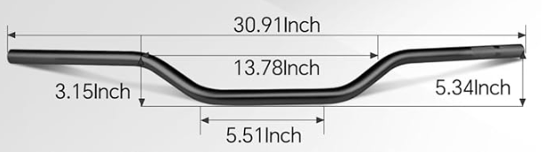 Qronge X1 Spark Upgraded Handle Bars