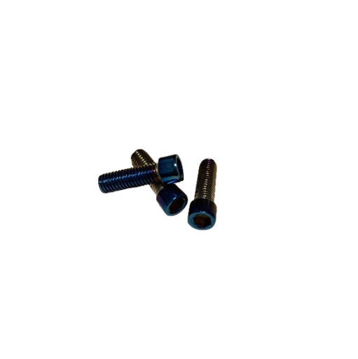 Battery titanium bolts