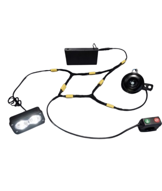 Battery Powered Horn And Baja Light Kit