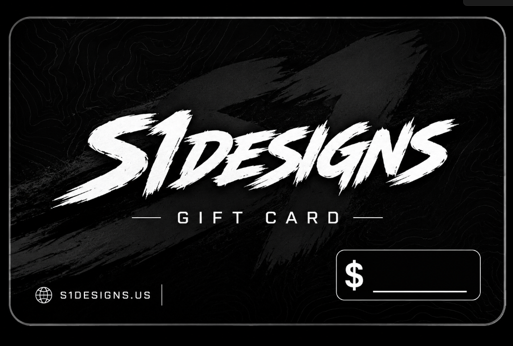 S1designs Gift Card