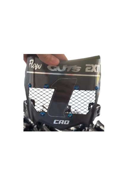 Titanium Vented plate (Real Plastic Plate)