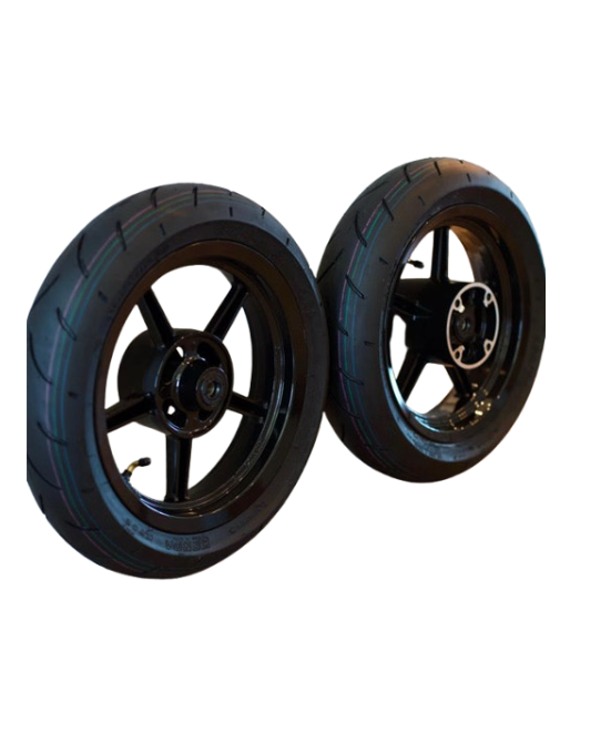 12 Inch Supermoto Wheelset for the Qronge X1 Spark